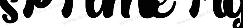 sPTimeFig Bold字体转换